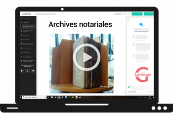 Formation en ligne Archives notariales
