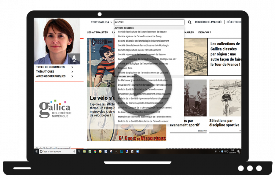 Webinaires Gallica